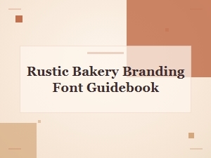A Rustic Bakery's Guide to Handcrafted Fonts